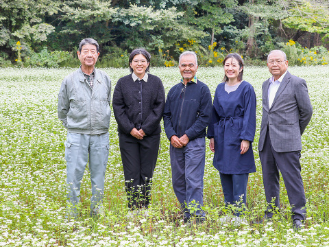 【4袋セット】千葉県の幻のそば「千葉在来」十割蕎麦　自然栽培　無塩　無添加