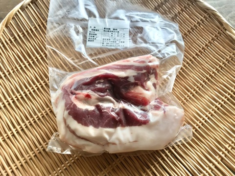 特Aクラス🏆✨イノシシ《ジビエ》【猪肉 希少❣️バラ 570g ブロック】250325−17