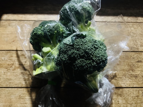【ブロッコリー】　群馬県東吾妻町産　3個