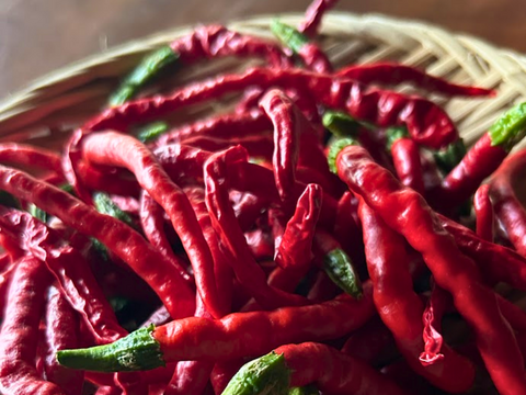 愛知県 豊田市旭産 赤唐辛子 日光唐辛子（乾燥） 40g