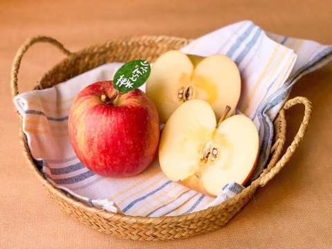 【縁起物】🍎葉とらずふじ⭐️金星（９～１１玉）約３キロ箱 ID179783