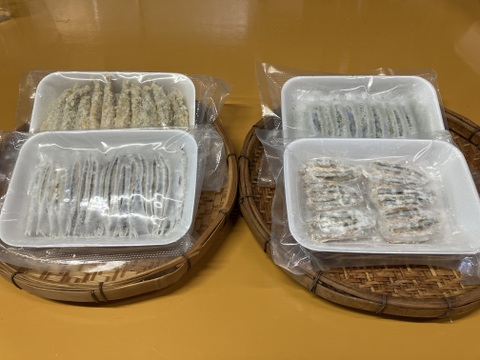 きびなごズボラセット（揚げ物4種）