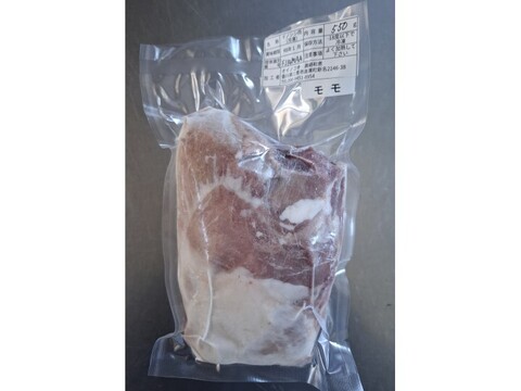 ジビエ　イノシシ　モモ　ブロック　550g