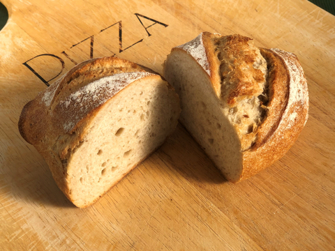 【超貴重な有機JAS認証パン】パンセット②+⑤+⑩×３：麦の栽培から一貫生産　自然栽培小麦のみ使用したドイツ風パンセット2+フランス田舎パン+パンドミー2個×３