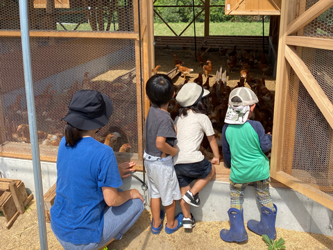 【平飼い 有精卵】自然養鶏「子持生命卵 kinari」10個入パック×２