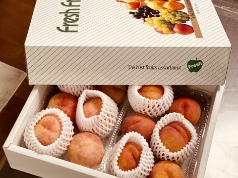 桃とワッサー食べ比べ 両方を味わいたい方のための12個セット 長野県産 食べチョク 農家 漁師の産直ネット通販 旬の食材を生産者直送