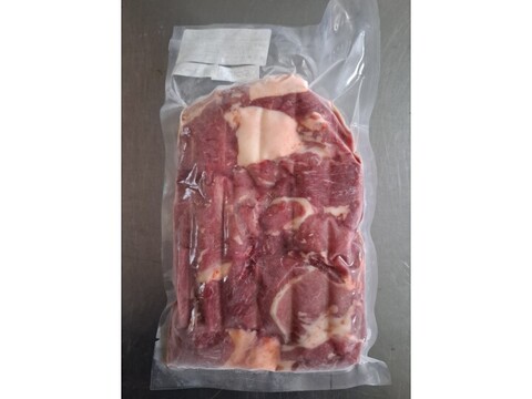 ジビエ　イノシシ　肩ロース　ブツ切り　470g