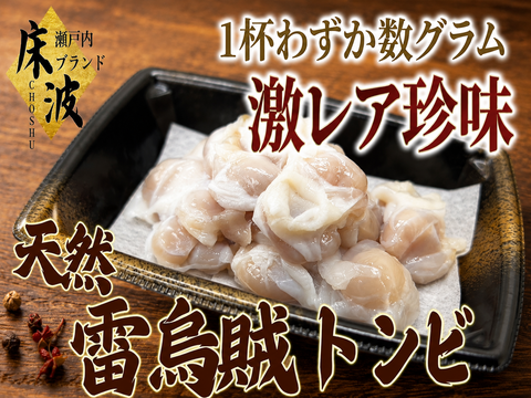 【酒飲み専用部位】🦑天然国産カミナリイカ『口先(トンビ)』長州床波ブランド海鮮部位指定キャンペーン数量限定☆お試し約100g【6月中旬予約】