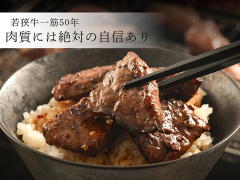 若狭牛 王道焼肉 カルビ ＆ モモ 450g（2-3人前） 【 焼肉 お肉 お取り寄せ グルメ 贈り物 ギフト プレゼント 誕生日 おすすめ 赤身 霜降 】【母の日ギフト】