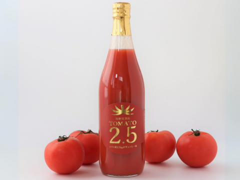 トマトの旨味をギュッと凝縮！熊野薬草園のトマトジュース『TOMATO2.5』2本セット(720ml×2本)
