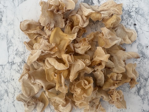 【希少な国産・白い乾燥きくらげ】6袋セット（15g×6袋）～出雲の自然と手仕事から生まれる美容と健康の贅沢食材～