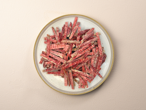 ＼ 新商品 ／ 使いたい分だけ使える！パラパラ細切りバラ肉 500g 希少三角バラを使用！