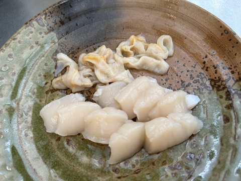 バーベキューに最適！旨くてあまい！２年越冬貝の野辺地ホタテ！35枚