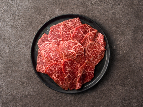 【祝・発売記念】里山牛 焼肉５種食べ比べ1.0kgセット（シンシン・イチボ・カタサンカク・手切り赤身カルビ・三角カルビ）