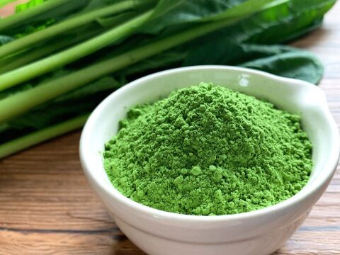 有機JAS認証取得『有機小松菜パウダー 50g × 2袋』 野菜 パウダー オーガニック 農薬無散布 無添加