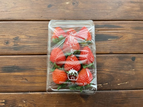 贈答用　完熟いちご「甘色」　9～14粒(約260g)×8p