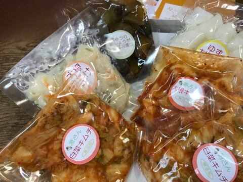 【冬ギフト】キムチ・旬漬物6袋入り【本当に大切な方へ】