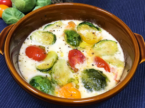 【今だけお得に販売！】葉が柔らかく食べやすいケール カーボロネロ1kg＆【お得！サイズバラバラ】芽キャベツ（1kg）規格外野菜 静岡県磐田市産