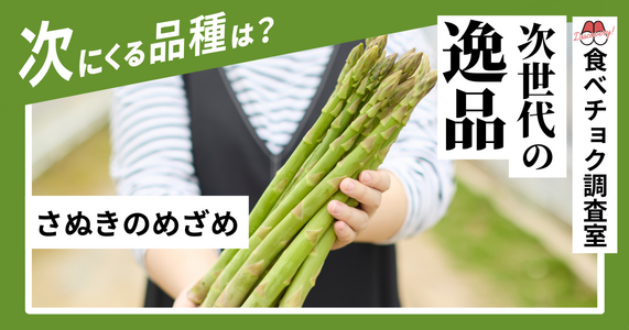アスパラガスの常識が変わる!?根元まで柔らかな【さぬきのめざめ】