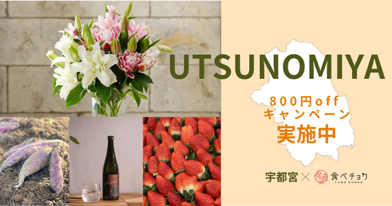 数量限定！宇都宮市の旬の味覚をお得に堪能できる【800円OFFキャンペーン】開催中✨
