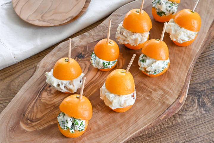 まるごと金柑のチーズサンド