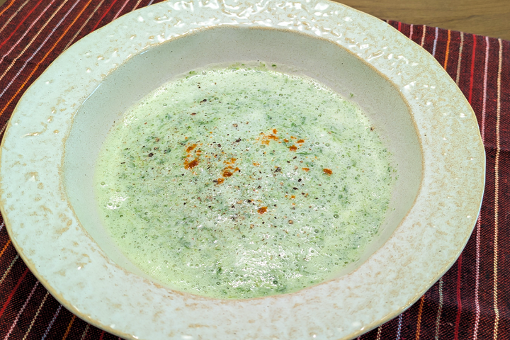 【野菜ソムリエのレシピ】レタスのふわふわポタージュ