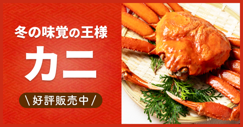 年末カニ特集